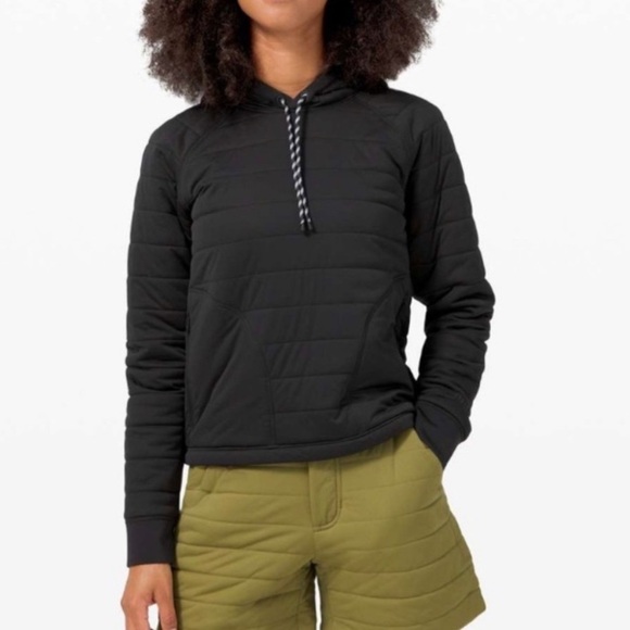 Lululemon Womens Dynamic Movement Black Jacket Hoodie Size 4 - Picture 2 of 9